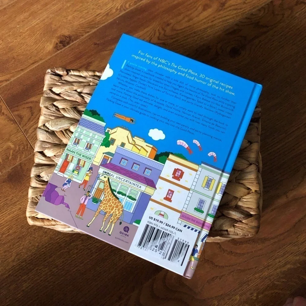 An Unofficial Cookbook for Fans of The Good Place Forking Good hardback book